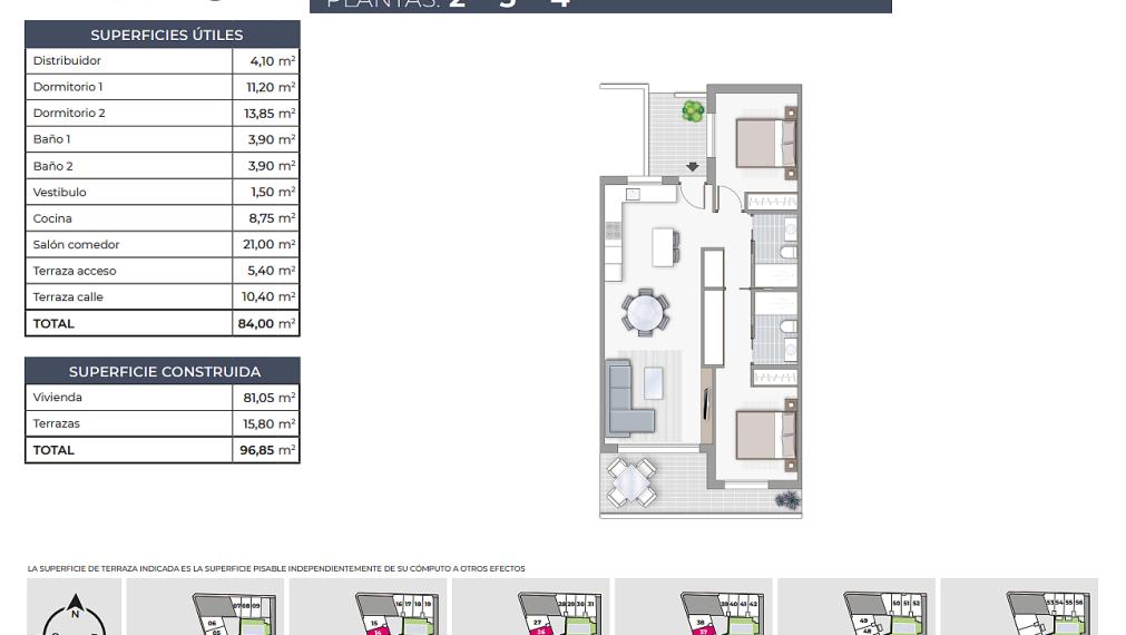 Dvoj a trojizbové byty blízko pláže v Torrevieja, Costa Blanca