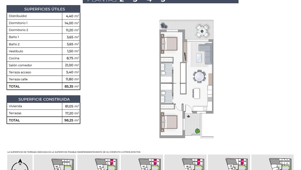 Dvoj a trojizbové byty blízko pláže v Torrevieja, Costa Blanca