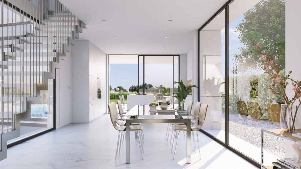 Exkluzívne 3-, 4- a 5-izbové vily s výhľadom na golfové Ihrisko v Murcii