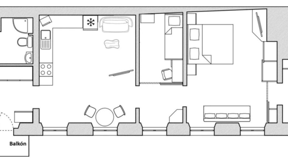 Priestranný 3-izbový byt na predaj - Bratislava I TOP