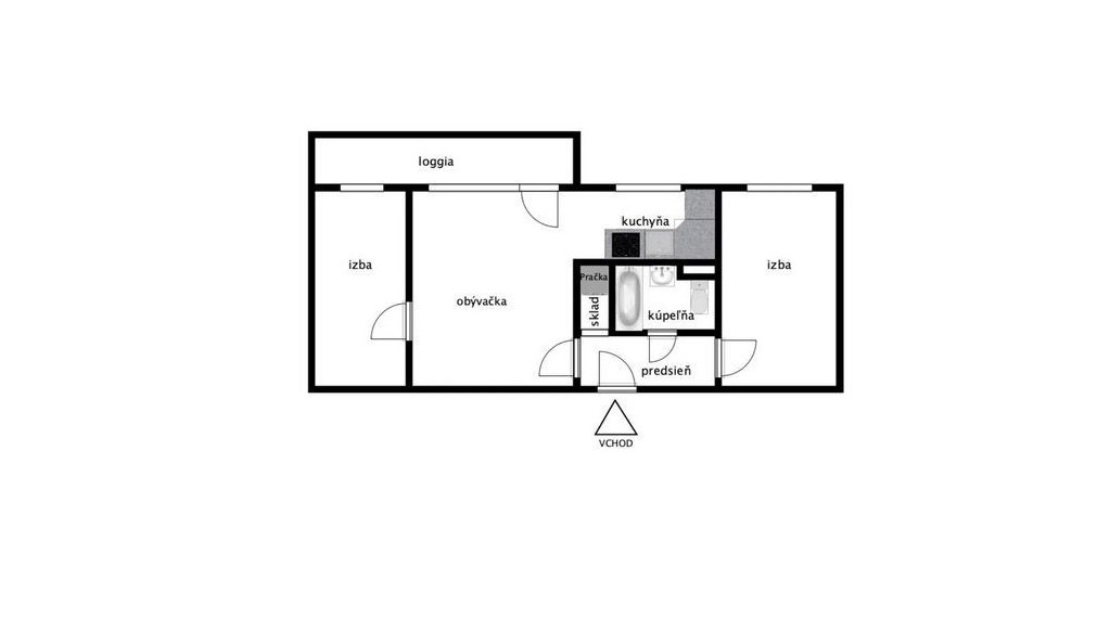 Na prenájom slnečný 3-izbový byt v Bratislave III TOP