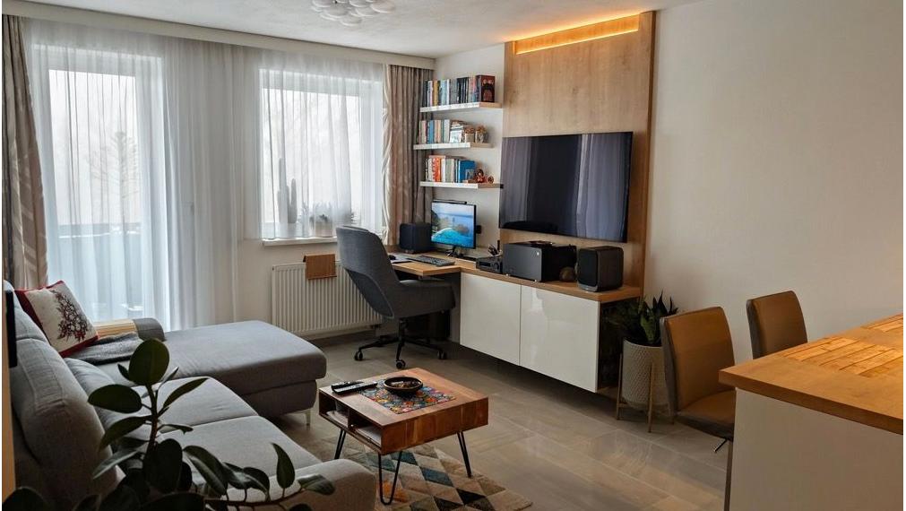 Na predaj zariadený 2-izbový byt vo vyššom štandarde - Bratislava IV TOP