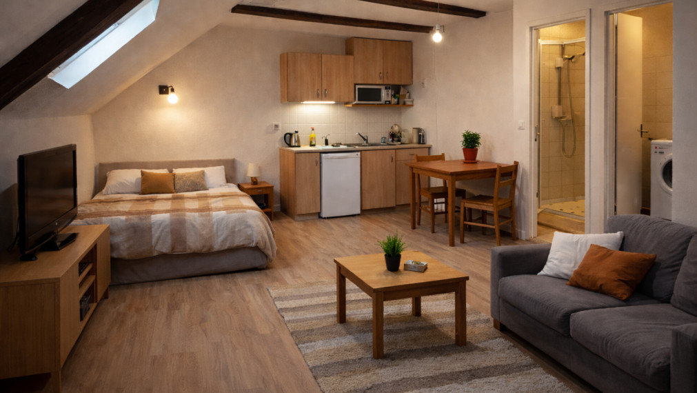 Podkrovný priestor na prenájom v centre Trenčína