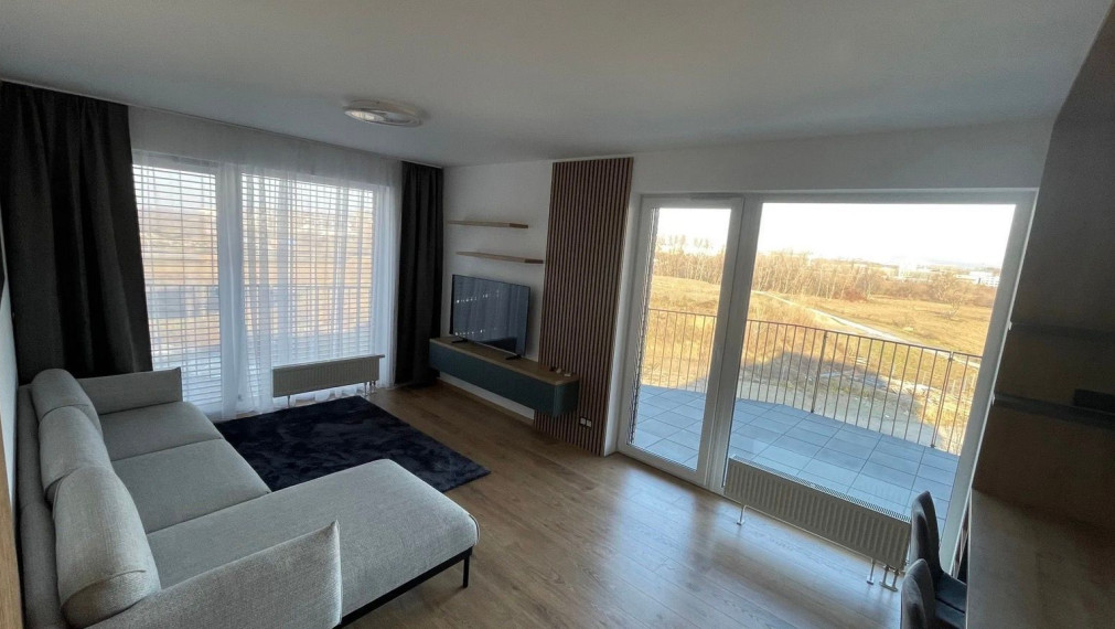 Na prenájom nový plne zariadený 2-izbový byt s veľkou terasou - Bratislava V TOP