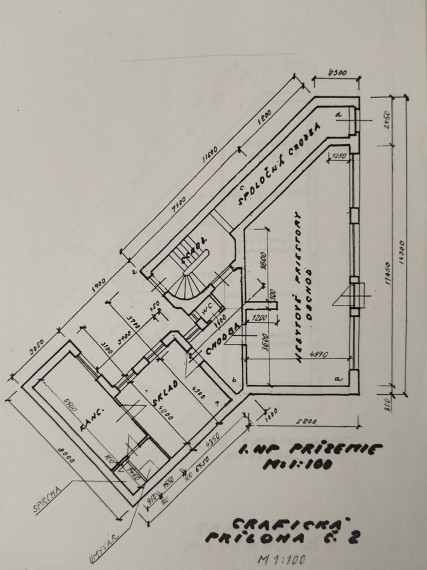 Na prenájom atraktívny obchodný priestor - ul. Šancova, Bratislava I