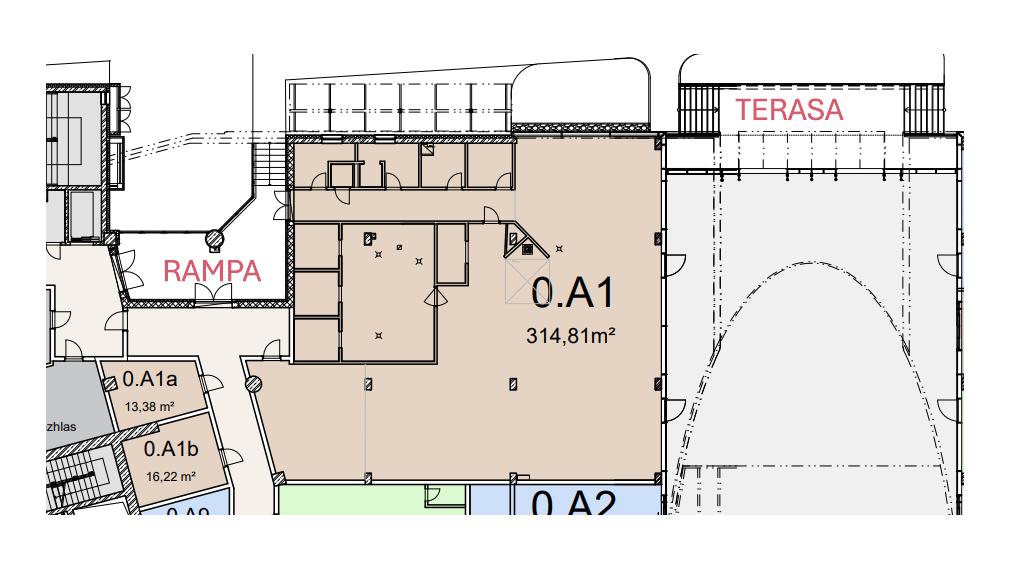 Lukratívny reštauračný priestor s možnosťou terasy v obchodnej galérií Vienna Gate, 315m2