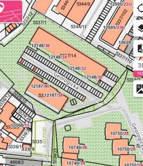 Na predaj vonkajšie parkovacie miesto, Bratislava II TOP