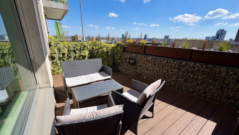 Na dlhodobý prenájom príjemný 2-izbový byt v projekte Vinohradis na Kolibe, Bratislava III TOP 