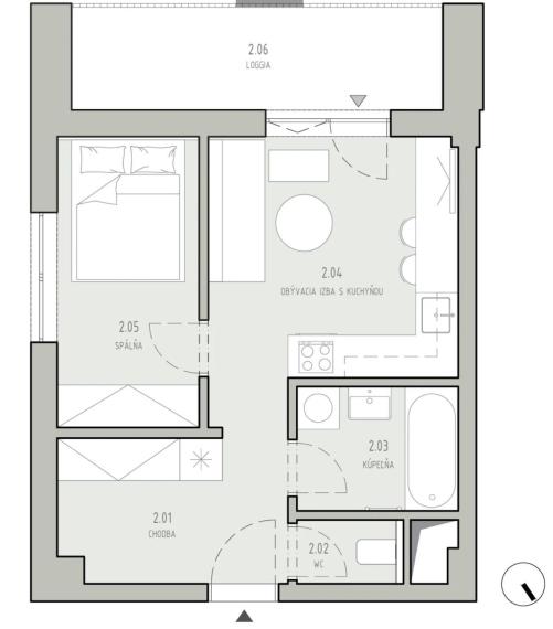 Na prenájom jedinečný, kompletne zariadený 2-izbový byt v novostavbe, Bratislava III TOP