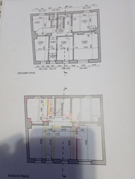 Na predaj rodinný dom na Klincovej ulici po začatej rekonštrukcii TOP