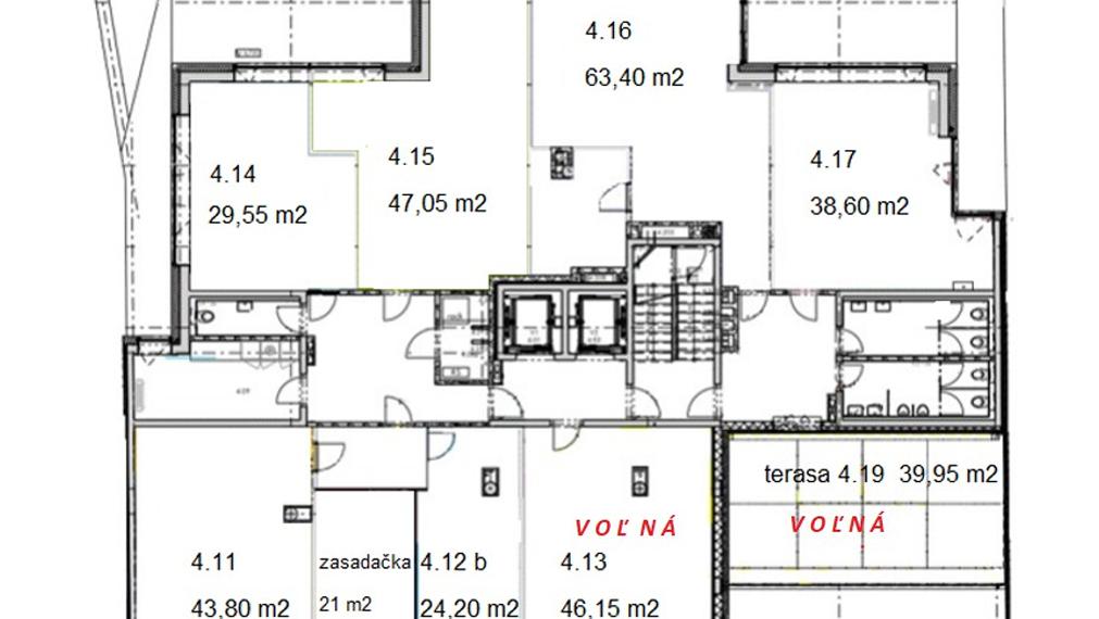 Kancelária s veľkou terasou na prenájom, Bratislava I TOP