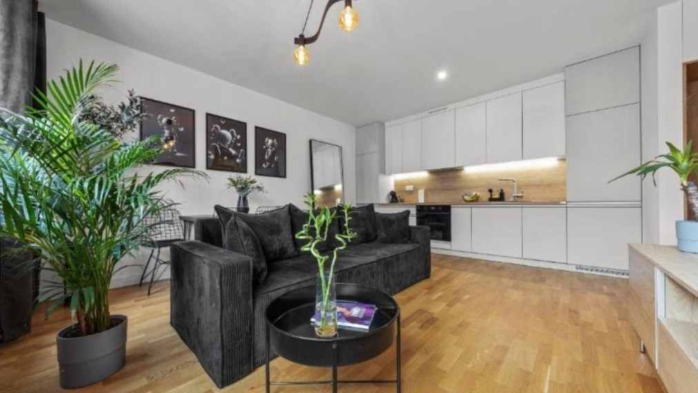 Na prenájom moderný, kompletne zariadený 2-izbový apartmán v novostavbe 
