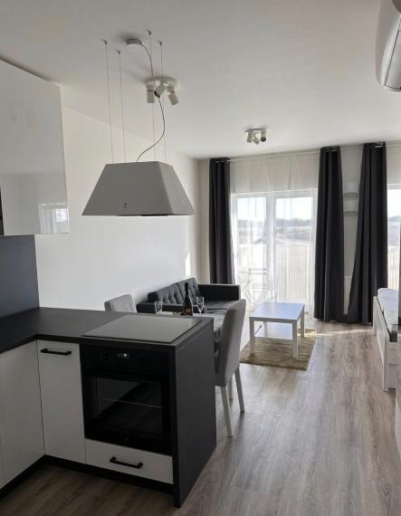 Na prenájom kompletne zariadený a klimatizovaný 1-izbový byt s balkónom, Bratislava V TOP