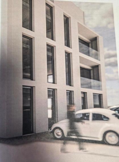 Na predaj investičný stavebný pozemok s projektom polyfunkčnej budovy - Bratislava IV