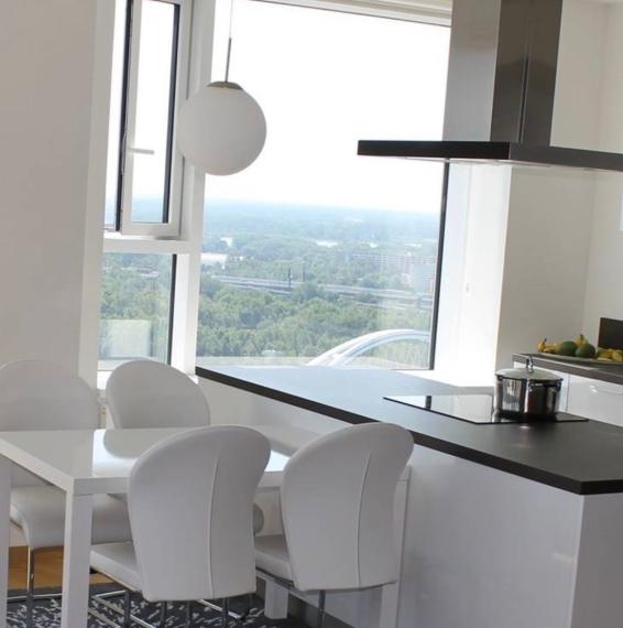 Na prenájom luxusný, reprezentatívny a kompletne zariadený 3-izbový byt v Panorama City, TOP