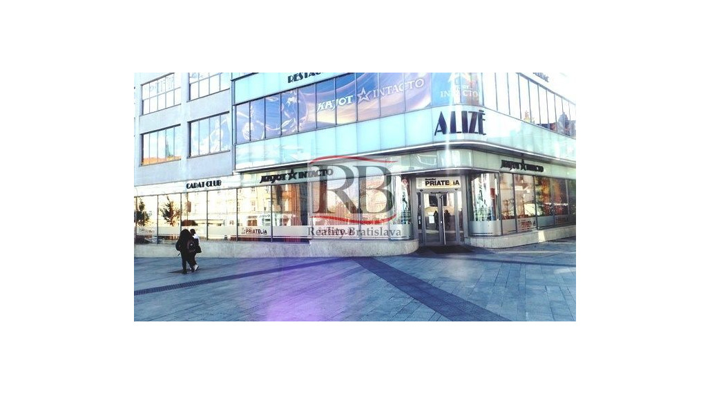 Obchodný priestor 363m² v BA I - Starom Meste na prenájom