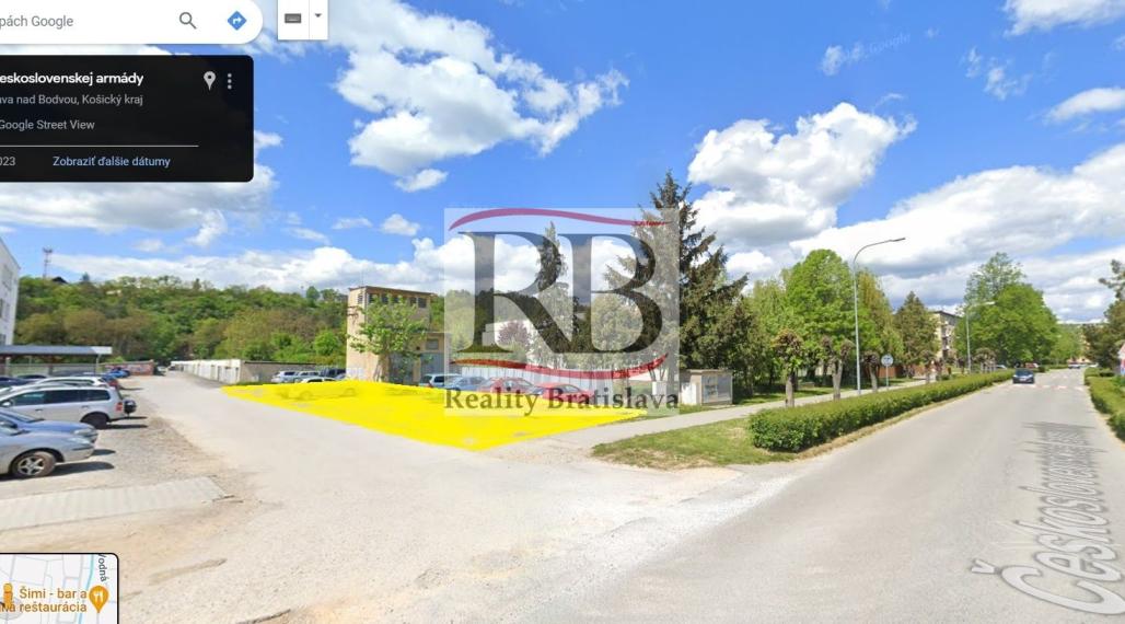 Investičný stavebný pozemok v Moldave nad Bodvou