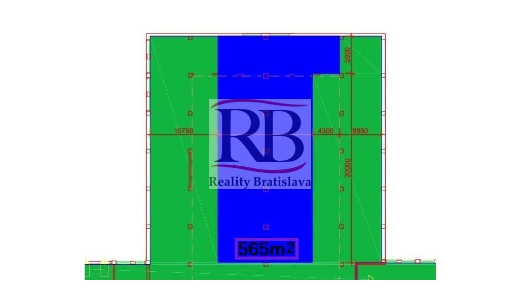 Skladový priestor v blízkosti letiska na prenájom
