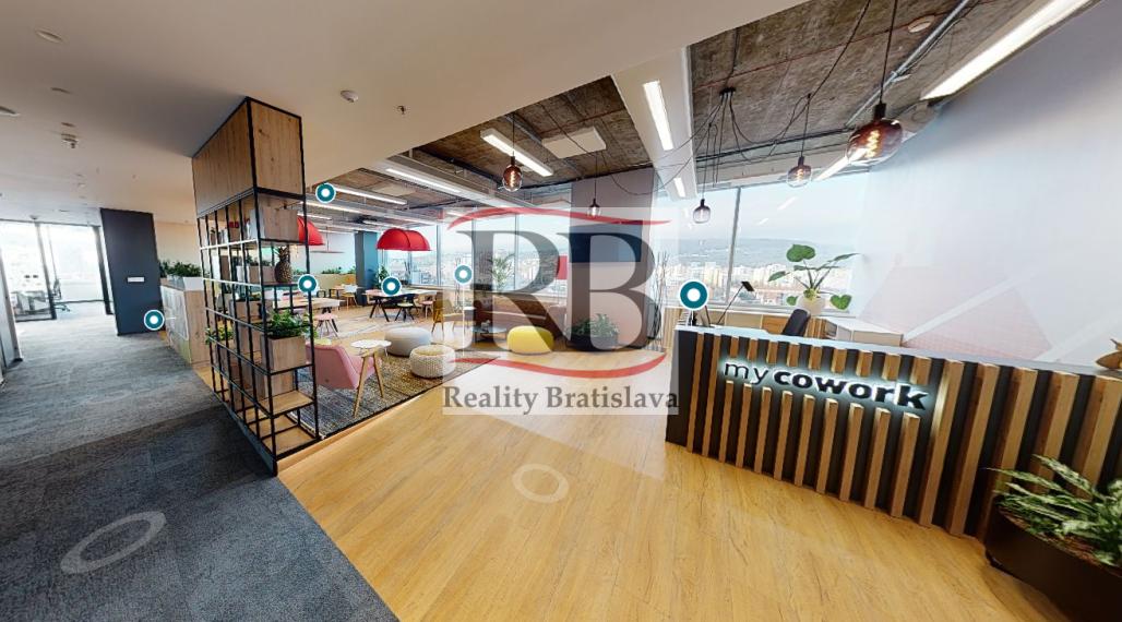 COWORKING kancelárie na prenájom, MYHIVE – VIVO/POLUS TOWER