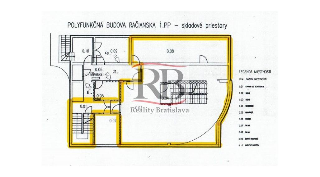 Skladový priestor, v blízkosti Figara, 200 m2