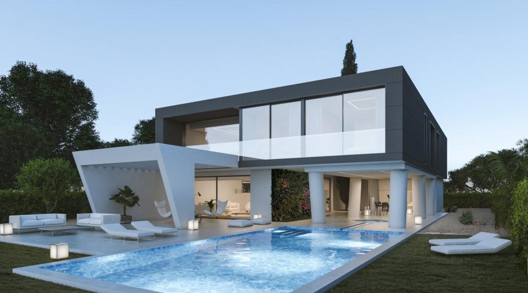 Exkluzívne 3-, 4- a 5-izbové vily s výhľadom na golfové Ihrisko v Murcii