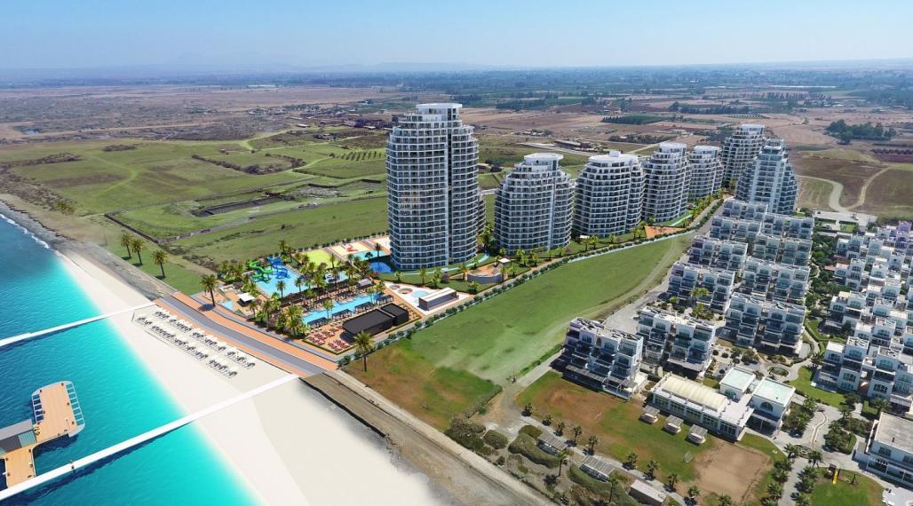 Apartmány s výhľadom na more a prírodu na predaj v Gaziverene, Severný Cyprus