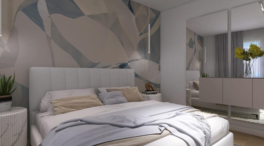 Štýlový 3-izbový byt v novostavbe pri mori – Mandre, Pag