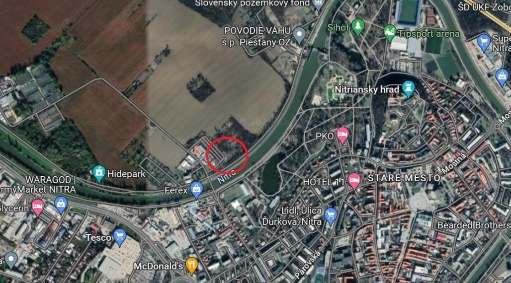 Prenájom spevnenej plochy