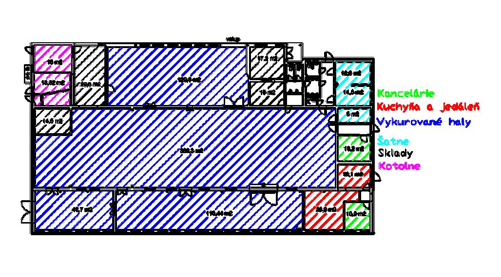 Výrobná hala – 680 m2, Beluša