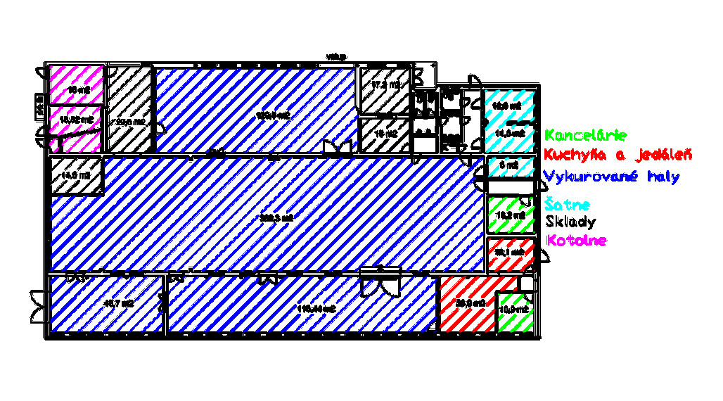 Výrobná hala – 680 m2, Beluša