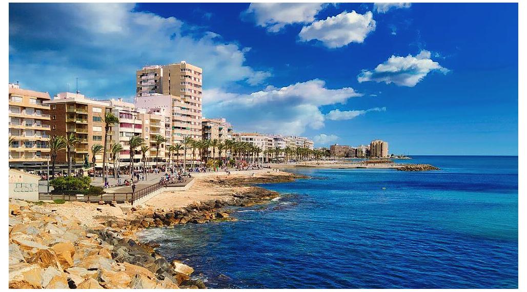 Moderné apartmány 300m od pláže v Torrevieja, Alicante