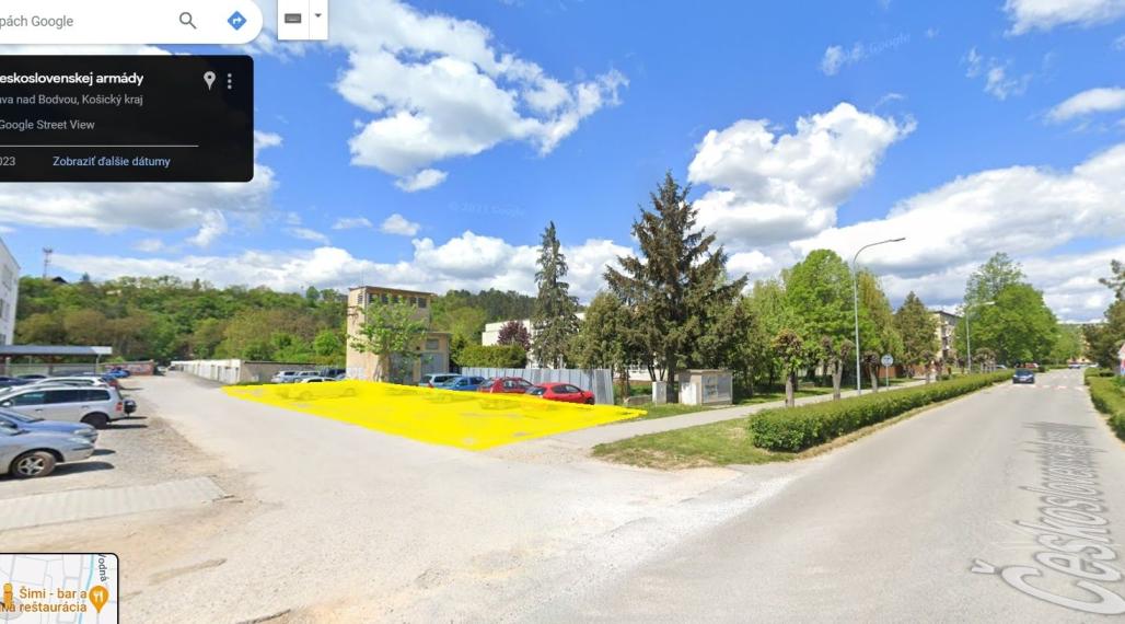 Investičný stavebný pozemok v Moldave nad Bodvou