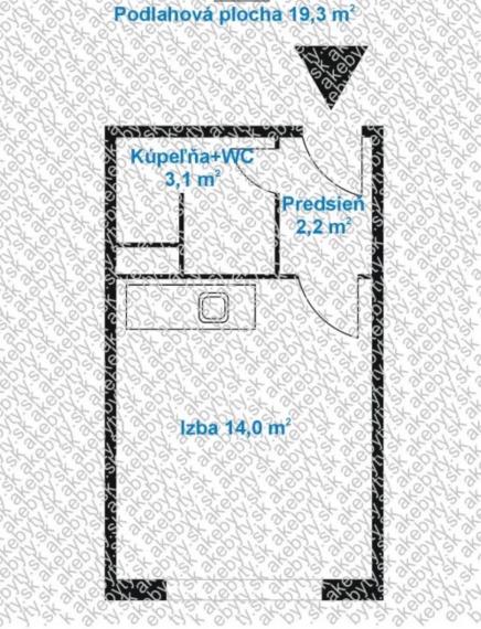 Na predaj garsónka v pôvodnom stave na Jašíkovej ulici - Bratislava II TOP