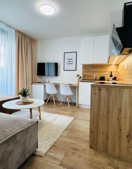 Na prenájom jedinečný, kompletne zariadený 2-izbový byt v novostavbe, Bratislava III TOP