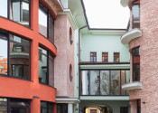 Kancelársky celok historického razu s kuchynkou a toaletami 130,44m2, Palisády-Panenská, BAI - fotografia 4
