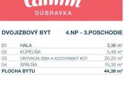 Na predaj 2-izbový byt v obľúbenom projekte TAMMI 4, 4. etapa, v mestskej časti Bratislava IV TOP - fotografia 13