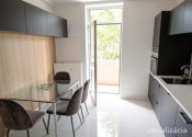 Priestranný 2-izbový byt na predaj s výmerou 65 m², balkónom a pivnicou na Karadžičovej ulici, TOP - fotografia 2