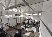 Hala na ľahkú výrobu / autoservis 225 m2 + 154 m2 plocha pred halou - fotografia 1