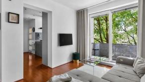 Na prenájom elegantný, nadštandardne priestranný 2-izbový byt s výmerou 80 m2  - fotografia 9