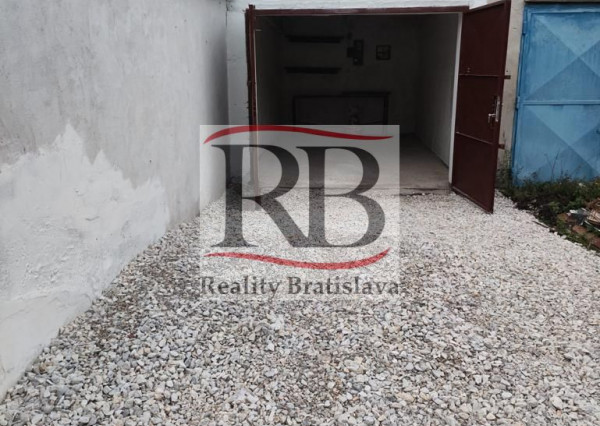 Na prenájom garáž na Chemickej ulici v Novom Meste, BA III