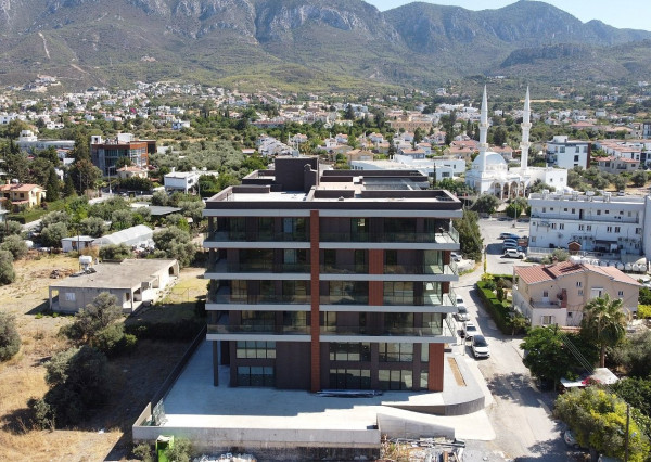 Apartmány s infinity pool v Girne - Cyprus