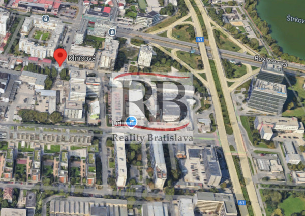 Kancelárska priestory 38 m2 BA II, Klincová ulica