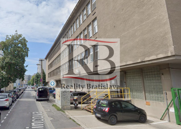 Kancelárske priestory 20 m2, BA II, Klincová ulica