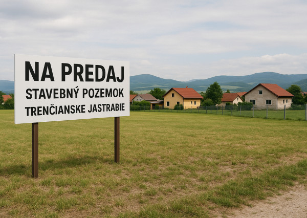 Stavebný pozemok, Trenčianske Jastrabie