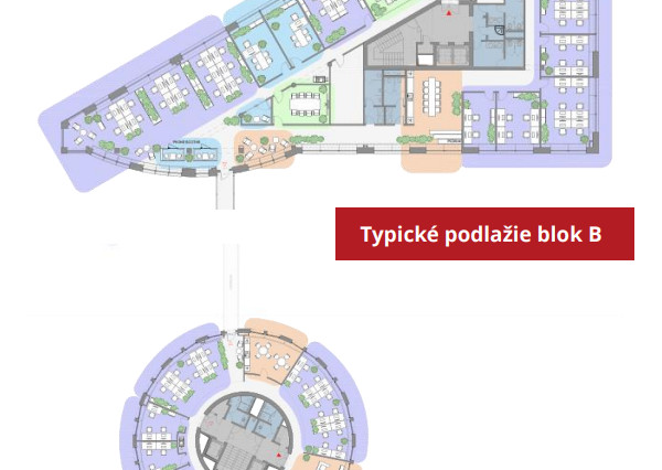 Kancelárie v BBC1, Plynárenská/Prievozská ulica - NIVY