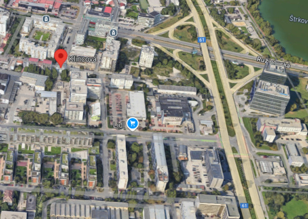 Kancelárska priestory 38 m2 BA II, Klincová ulica