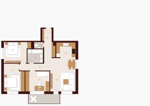 Byt na predaj - Rínok Rača, Bratislava III TOP