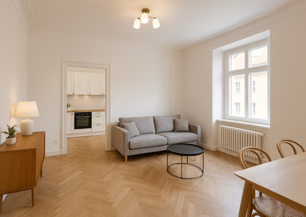 Na predaj kompletné zrekonštruovaný 2 izbový byt na Kozej ulici, Bratislava – Staré Mesto