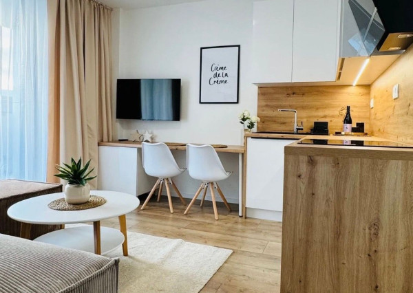 Na prenájom jedinečný, kompletne zariadený 2-izbový byt v novostavbe, Bratislava III TOP