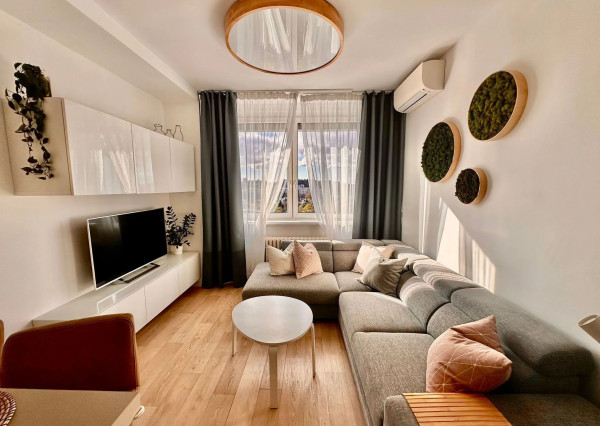 Na prenájom moderný 2-izbový byt s parkovaním – Bratislava, Kramáre TOP